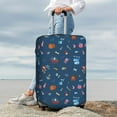 thumbnail image 7 of Rateoe aniamls Pirate Printed Luggage Cover, Suitcase Protector Fits 18-32 Inch Luggage-Small, 7 of 7