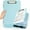 Blue, variant on NOGIS Heavy Duty Plastic Clipboard with Storage and Pen Holder, Purple Enclosed Clipboard Box for Nurse, Driver, Contractor, Teacher