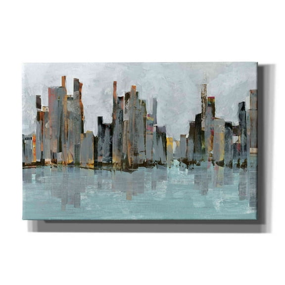 Epic Graffiti 'Second City I' by Jarman Fagalde Canvas Wall Art, 60"x40"