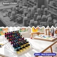 thumbnail image 5 of Acrylic Paint Organizer(7 Tier),Organizers and Storage Paint Bottle Organizer Nail Polish Holde,Craft Holder Rack, 5 of 7