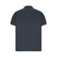 thumbnail image 4 of Tops de Verano Ligeros de Manga Corta de los Hombres Cuello Redondo Botón Soporte Cuello Transpirable Casual Tee, 4 of 6