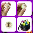 thumbnail image 5 of Halloween Party Favors Glow in The Dark Bouncing Balls Trick or Treat Goodie Bag Filler School Classroom Game Rewards Prizes for Kids 50Pcs, 5 of 6
