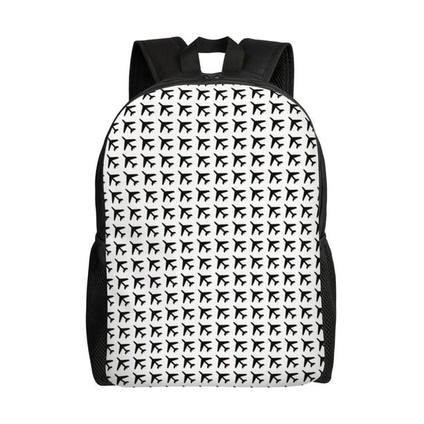 Fotbe Airplane Mochila de Viaje para Laptop, Mochila Ejecutiva Delgada y Resistente 15.6"
