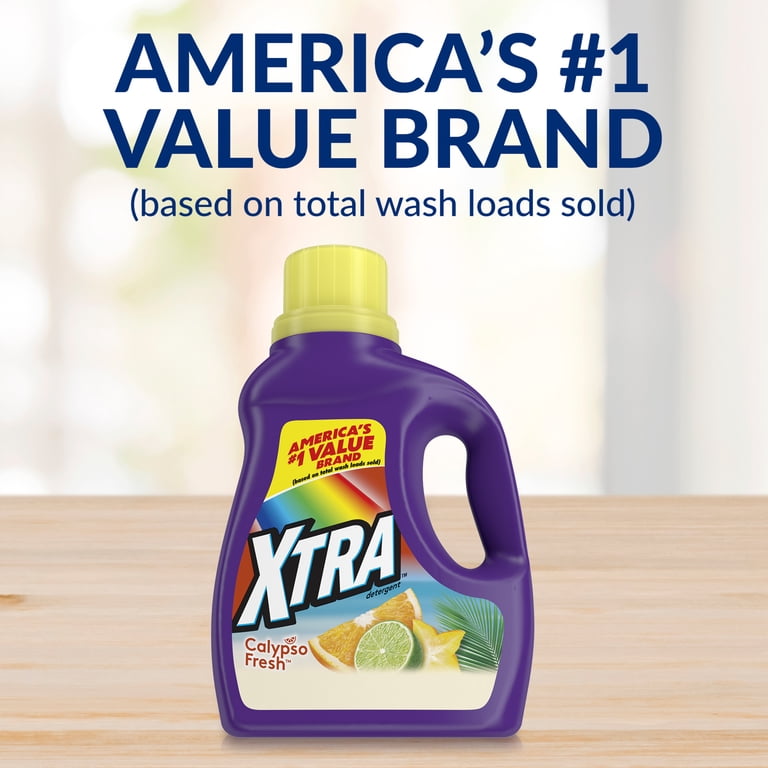 XTRA Tropical Passion, Calypso Fresh, High Efficiency Liquid