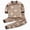 R121-Brown, variant on NOLDARES Toddler Boys Planet Pajamas Dinosaur Cotton Kids Truck 2 Piece Train Kids Pjs Sleepwear Clothes Set,Pink,6-12 M