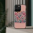 thumbnail image 3 of DistinctInk Hybrid (Acrylic / TPU) Clear Slim Fit Case for Apple iPhone 15 PLUS (6.7" Screen) - "Blossoming Spring: Vibrant Hand-Drawn Floral Delight", 3 of 8