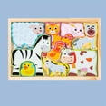 thumbnail image 5 of Children's Animal Fruit Creative Theme Three-dimensional Puzzle Building Blocks Kindergarten Children's Intelligence Early Education Toy Puzzle, 5 of 5
