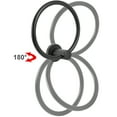 thumbnail image 3 of Orlif Hand Towel Holder,  Stainless Steel Towel Ring, Matte Black Finish, 3 of 5