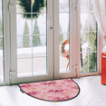 thumbnail image 2 of CURLYOOT Bow Half Round Door Mat, Indoor Outdoor Entrance Rug, Cute Bowknot Flower Semi Circular Area Rug, Non Slip Washable Absorbent Doormat, Laundry Room Rug 40'' x 63'', 2 of 6
