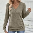 thumbnail image 2 of Sweaters For Women Trendy Plus Oversized Sweatshirt Fall Sweaters Crewneck Sweatshirts Long Sleeve Tops Dressy Young Adult Fashion, 2 of 7