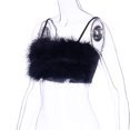 thumbnail image 2 of EeaseMX 1 chaleco sexy para mujer, delicado sujetador bandeau, para otoño e invierno (negro, talla S), 2 of 7