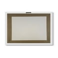 thumbnail image 4 of Wynwood Studio 'Upside-Down Map of the World' Maps and Flags Framed Wall Art Print - Blue, 4 of 4
