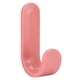 thumbnail image 2 of Cateissary Colgador de almacenamiento Gancho de plástico ABS Colgador de toallas autoadhesivo para baño de cocina, rojo vino, 4 piezas Type3 NO3, 2 of 6