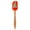 Red, variant on Christmas-Themed Silicone Baking Spatula, Silicone Butter Scraper, Wooden Handle Cake Mixing Knife, Festive Kitchen Baking Tool, Ideal for Holiday Baking, Cake Decorating & Cream Mixing