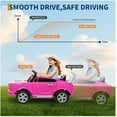 thumbnail image 4 of CazToi Licensed Shelby GT350 Kids 24V Ride On Toy 4WD 2 Seater Electric Car, 4 of 7
