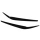 thumbnail image 3 of 2 piezas faro ceja izquierda derecha reemplazo para 5 Series G30 G31 G38 F90 M5 525I 530I 540I 2017-2021 negro brillante, 3 of 12