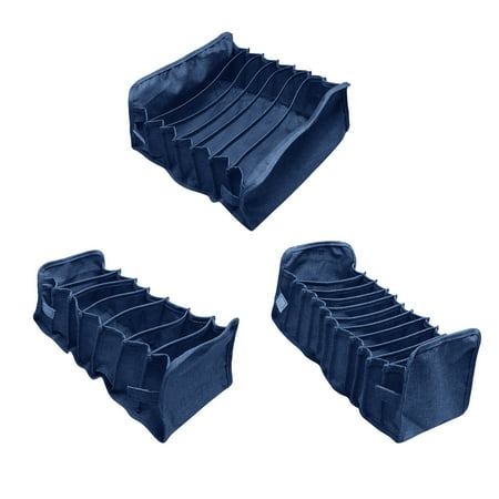 

wendunide closet organizers and storage Compression Box Socks Storage Collapsible Storage Panties Box Underwear Bra Housekeeping & Organizers Storage Box