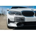 thumbnail image 3 of Extreme Online Store Replacement for 2019-Present BMW G20 3-Series Base Bumper Models | EOS Plate Version 2 Full Sized Front Bumper Tow Hook License Relocator Mount Bracket&nbsp;, 3 of 12