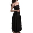 thumbnail image 3 of Vestido de tirantes para mujer, vestido lencero para mujer, vestido francés sin mangas, vestido largo para mujer, verdadera excelencia, 3 of 9