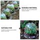 thumbnail image 5 of 2 piezas de jardín Cloche Dome Bell Plant Covers Reutilizable Plástico Mini Invernadero Frost Guard Protección contra heladas para el calentamiento de plántulas de frutas y verduras TUNC Sencillez, 5 of 5