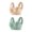 Green#2, variant on Everyday Wear Women's Bra with Wide Band,Women's Underwear Thin Lace Solid Color Push-up Adjustment Bra Gray XL