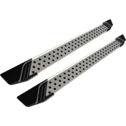 Black Horse Off Road VO-TYHG-BC-14 Aluminum/Black 2 pieces Vortex Series Running Board Vortex Running Boards Fits select: 2014-2019 TOYOTA HIGHLANDER
