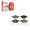 thumbnail image 1 of SIM Rear Semi-Metallic Disc Brake Pads SIM-795 for Car Volvo S60 XC70 V70 S80, 1 of 8