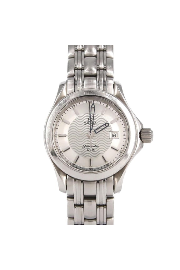 Pre-Owned Omega Seamaster 120 2571.31 SS Quartz Watch