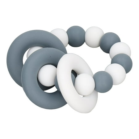 

Baby Teething Bracelet Soft Flexible Balanced Texture Gum Massage Chewing Infant Food Grade For Newborn
