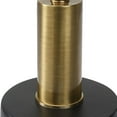 thumbnail image 3 of Uttermost Spector Contemporary Iron Metal Accent Table in Black/Brass, 3 of 4