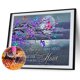 thumbnail image 2 of Cuadros Decorativos 5D Kit de diamantes de imitación DIY inglés bajo la luna taladro redondo completo diamante pintura artesanal Likrtyny embutido en tela, 2 of 9