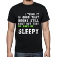 thumbnail image 1 of T-Shirt Graphique pour Homme Je Penses Qu'il Est Bon Que les Livres Existent Encore Mais Ils Me Rendent Somnolent Écoresponsable Édition Limitée T-Shirt à Manches Courtes Vintage Cadeau d'Anniversaire Nouveauté, 1 of 7
