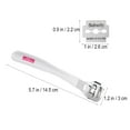thumbnail image 4 of FACEGA Foot Scraper Callus Remover with 20 Blades for Hard Skin, 4 of 4