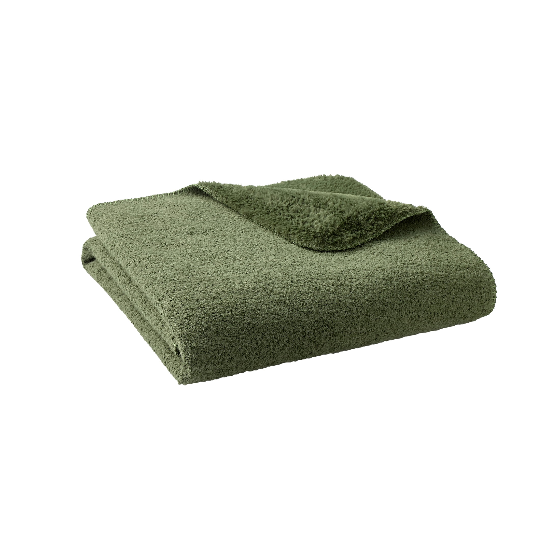 Better Homes & Gardens Cypress Tree Boucle Reverse to Faux Fur Oversized Throw, 50 in x 72 in