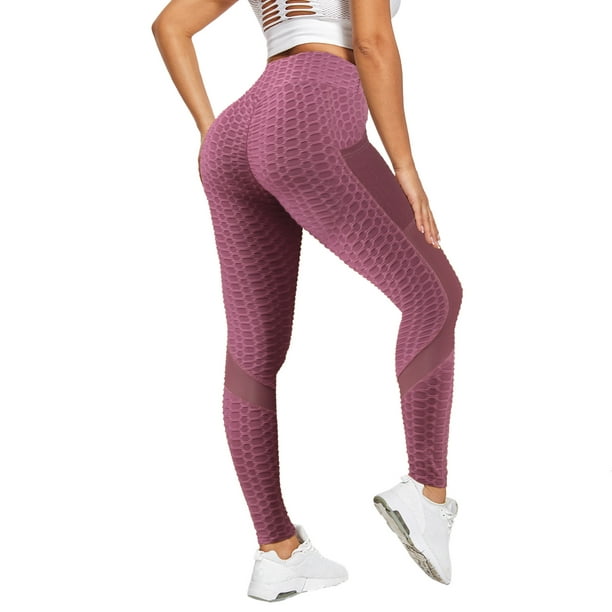 Plus Size Leggings Tights Running Workout With Pockets High Waist