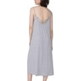 thumbnail image 2 of ShengRui Women's Nightgown Cami Cotton Sleepwear Plus Size Sleeveless Loungewear, 2 of 5