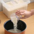 thumbnail image 1 of 1pc  Cute Cartoon Measuring Cup  Cartoon Smiling Face Measuring Cup  Household Flour And Grain Rice Spoon  Measuring Cup With Scale  Baking Gauge  Kitchen Measuring Spoon, 1 of 7
