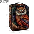 thumbnail image 6 of Owl Polyester Shoe Organizer Box - Convenient Storage Solution for Shoes - 23x31cm/9x12in Size, 6 of 7