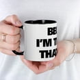 thumbnail image 5 of CafePress - Because I'm The Boss That's Why - 11 oz Ceramic Mug - Novelty Coffee Tea Cup, 5 of 6