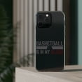 thumbnail image 3 of DistinctInk Clear Case for Apple iPhone 15 PLUS (6.7" Screen) - Basketball is in My Blood, 3 of 9