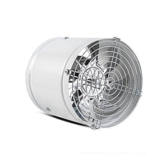 6Inch Pipe Exhaust Fans Air Ventilator Metal Pipe Ventilation Exhaust Fans White