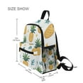 thumbnail image 3 of FORMRS School Backpack with Front Zippered Pocket 12" Student Travel Daypack, Pineapple, 3 of 6