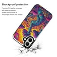 thumbnail image 2 of Compatible with iPhone 11 12 13 mini 14 15 16 Pro Max Plus Wallet Case with Card Holder, PU Leather Kickstand Card Slots Case ( Mushroom Mutation, iPhone 13 Pro Max), 2 of 7
