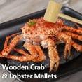 thumbnail image 6 of WhiteRhino 23pcs Seafood Tools Kit with Hammer,Red Crab Leg Crackers Set,Lobster Crackers Picks with Scissors,Zinc Alloy, 6 of 11