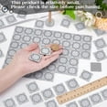 thumbnail image 3 of 160 Pcs Mini Wood Double-Sided Dollhouse Floor Tiles White Square 1/12 Scale Dollhouse Floor Tiles Miniature Wood Furniture Mini House Accessories, 3 of 5