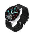 thumbnail image 3 of Bearachild Reloj de de presión arterial Elenxs Reloj impermeable de oxígeno en sangre Relojes inteligentes Negro plata, 3 of 6