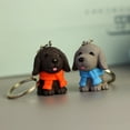 thumbnail image 5 of Naierhg Dog Scarf Pendant Keychain Car Bag Wallet Key Ring Gift Accessory, 5 of 8