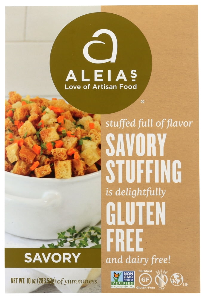 Aleia'S - Gluten Free Stuffing Mix - Savory , 10 Oz