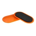 thumbnail image 4 of 2 deslizadores de núcleo para entrenamiento abdominal, almohadillas para abdominales, deslizadores de suelo para el hogar, alfombras, pilates y viajes Naranja, 4 of 7