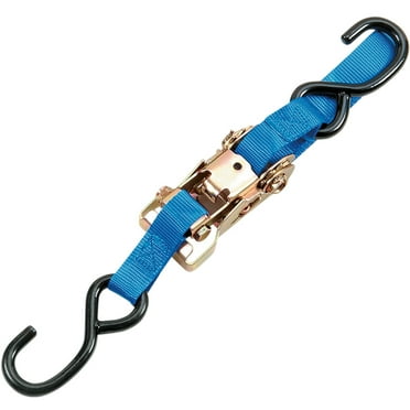 Parts Unlimited 1.5" Heavy-Duty Ratcheting Tie Downs Blue (3920-0082)